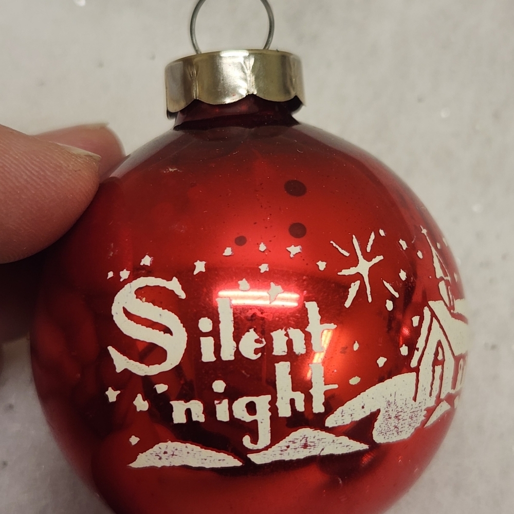 Vintage Mercury Glass Ornament Set - Picture 6 of 10